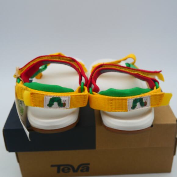NEW Teva Hurricane XLT 2 Hungry Caterpillar Sandals Toddler Boy's Girl's 9 - Picture 2 of 11